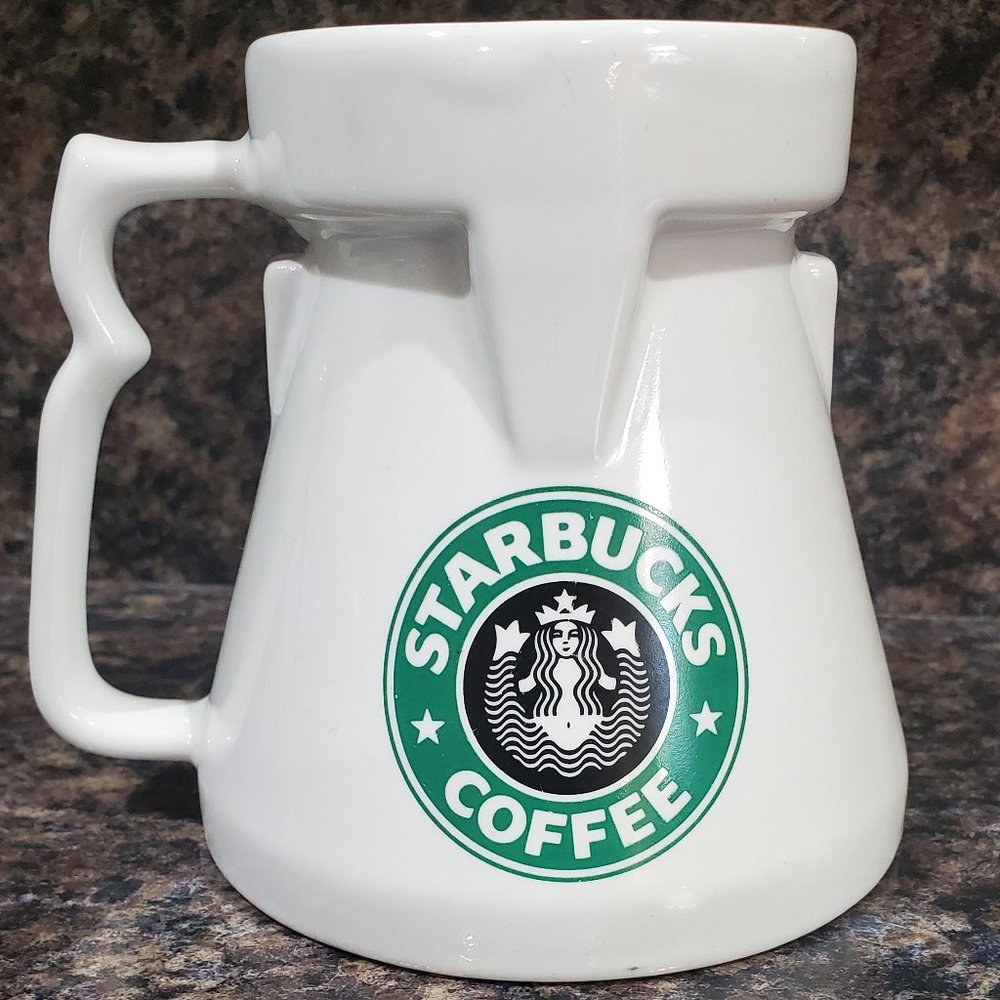 Vintage Starbucks Split Tail Belly Button Fatboy Travel Mug W Lid collectible